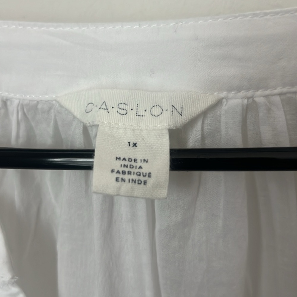 Caslon Split Neck Blouse - image 2